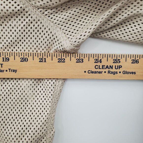 Blank NYC Imelda Cream Perforated Vegan Leather Moto Jacket Women Size XL NWT - Picture 9 of 11